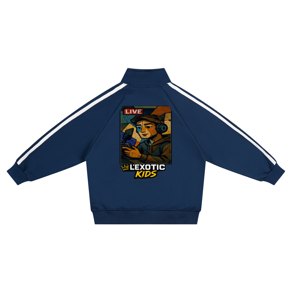 L’Exotic Kids Legacy Track Coach Jacket