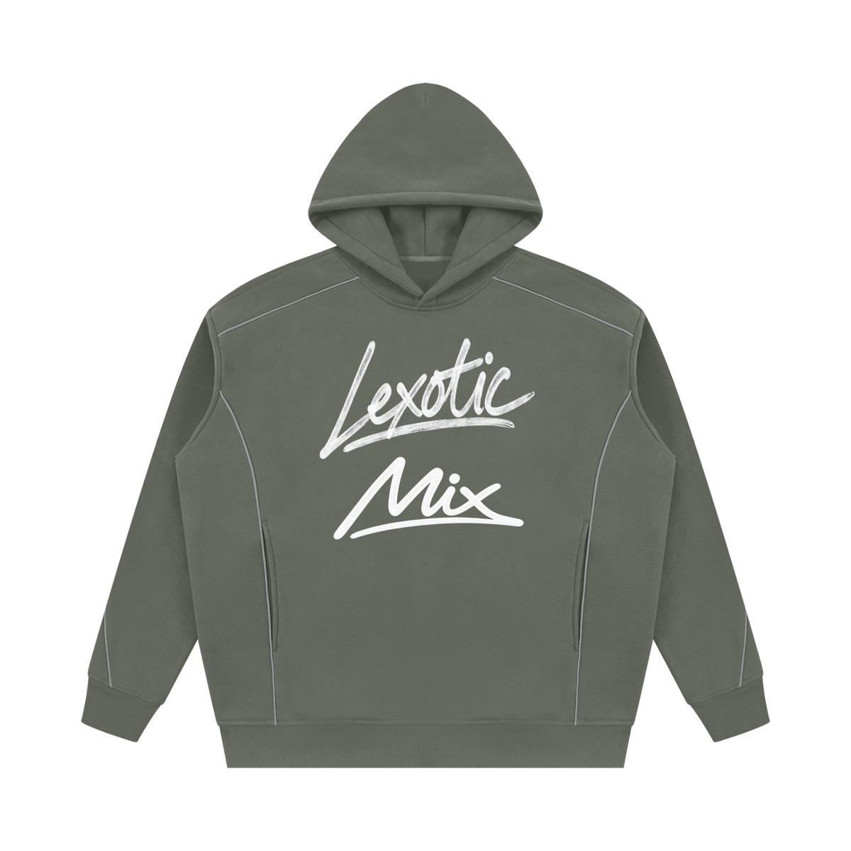 L’Exotic Mix Vol. 1 Oversized Piping Hoodie