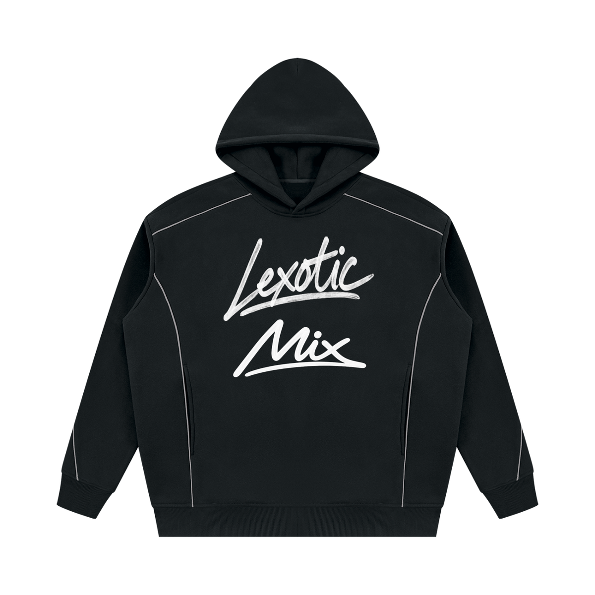 L’Exotic Mix Vol. 1 Oversized Piping Hoodie