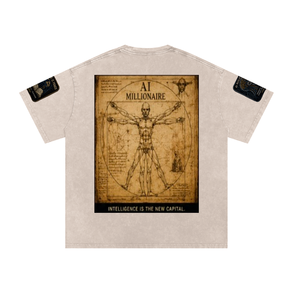 L’Exotic Code Is Capital Snow-Washed Oversized Tee