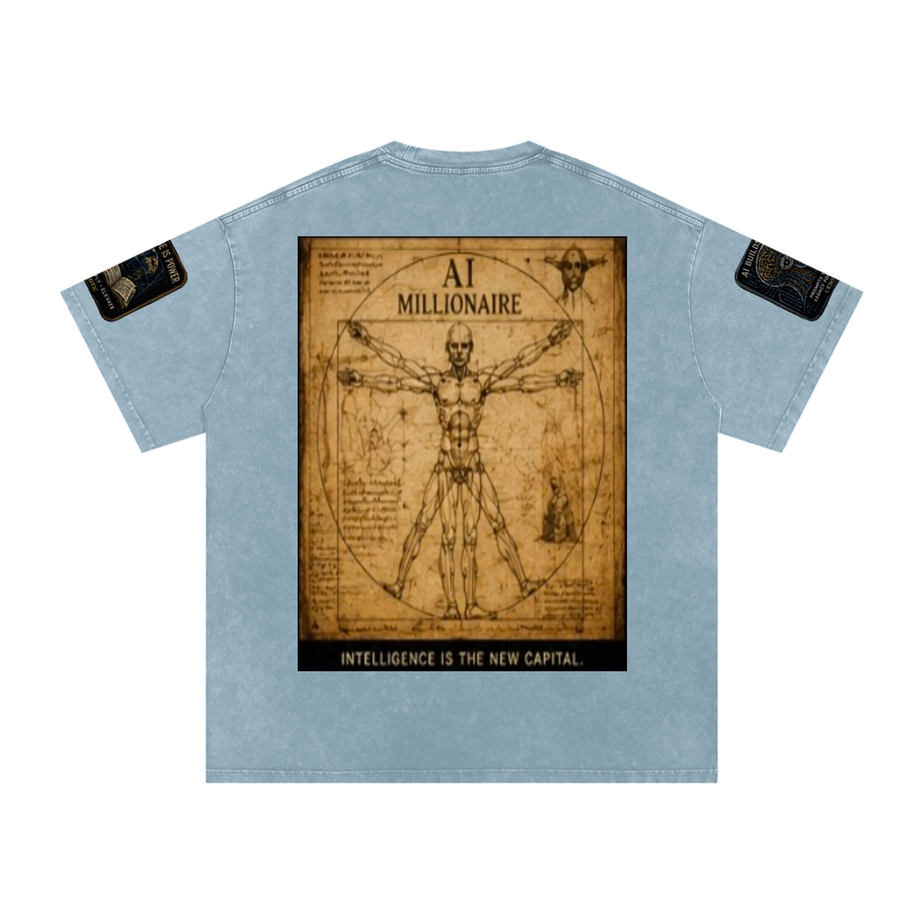 L’Exotic Code Is Capital Snow-Washed Oversized Tee