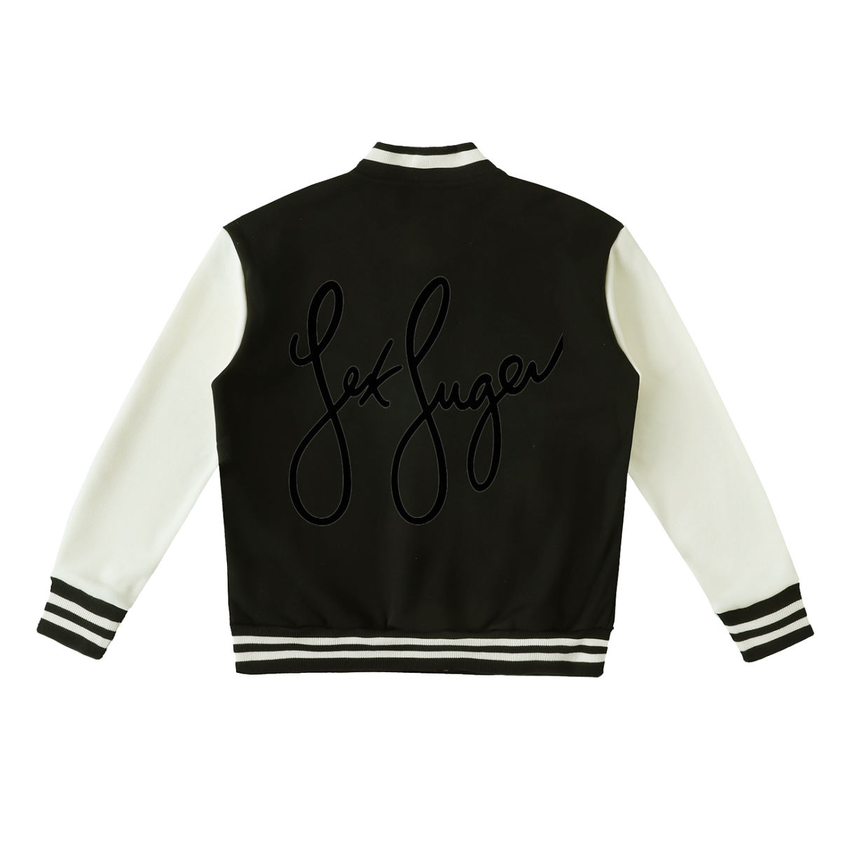L’Exotic Signature Two-Tone Varsity Jacket