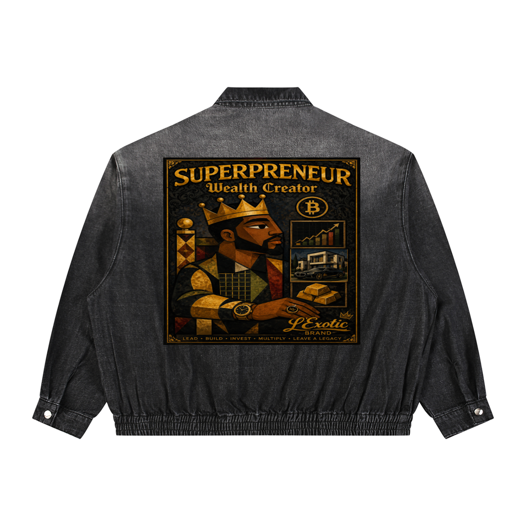 L’Exotic Legacy Wash Denim Jacket