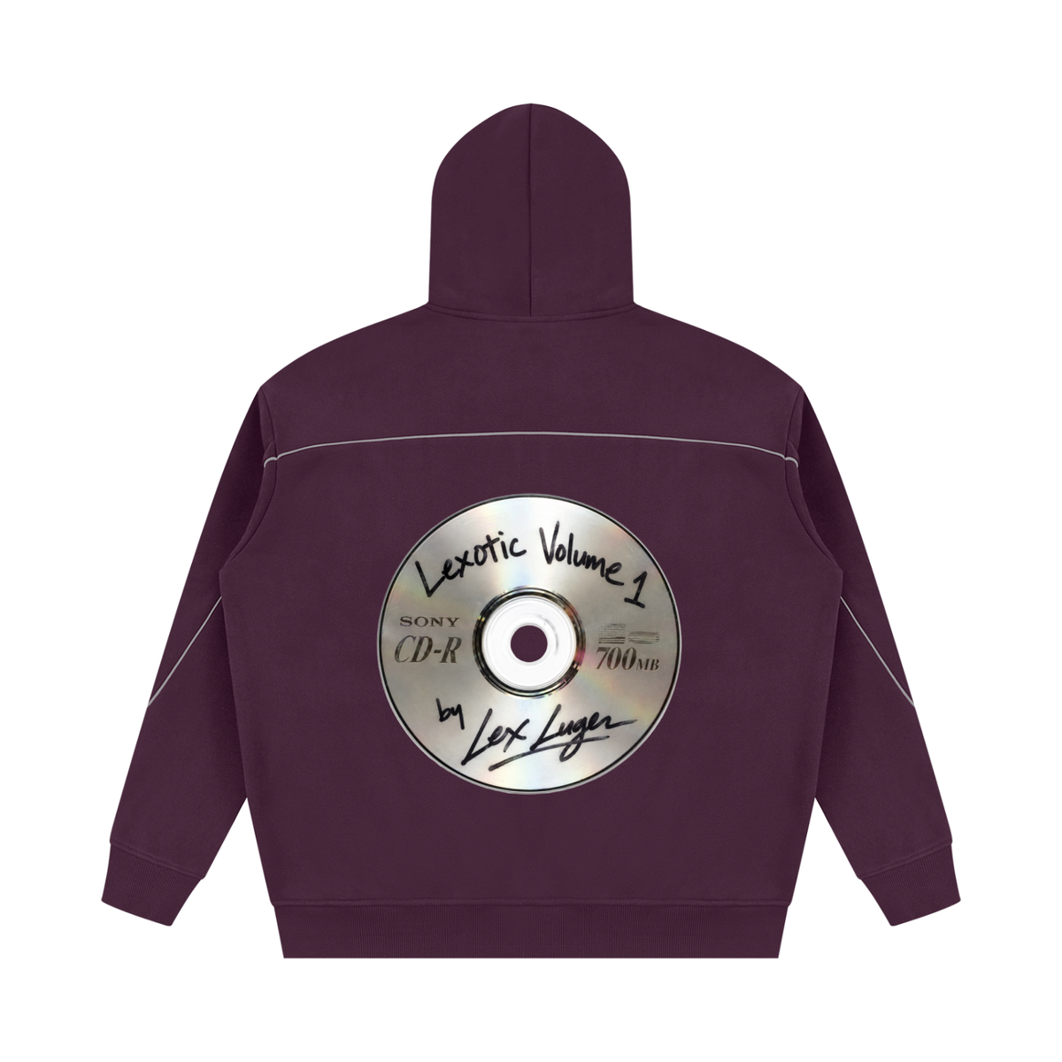 L’Exotic Mix Vol. 1 Oversized Piping Hoodie
