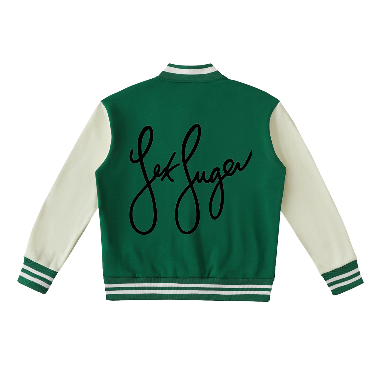 L’Exotic Signature Two-Tone Varsity Jacket