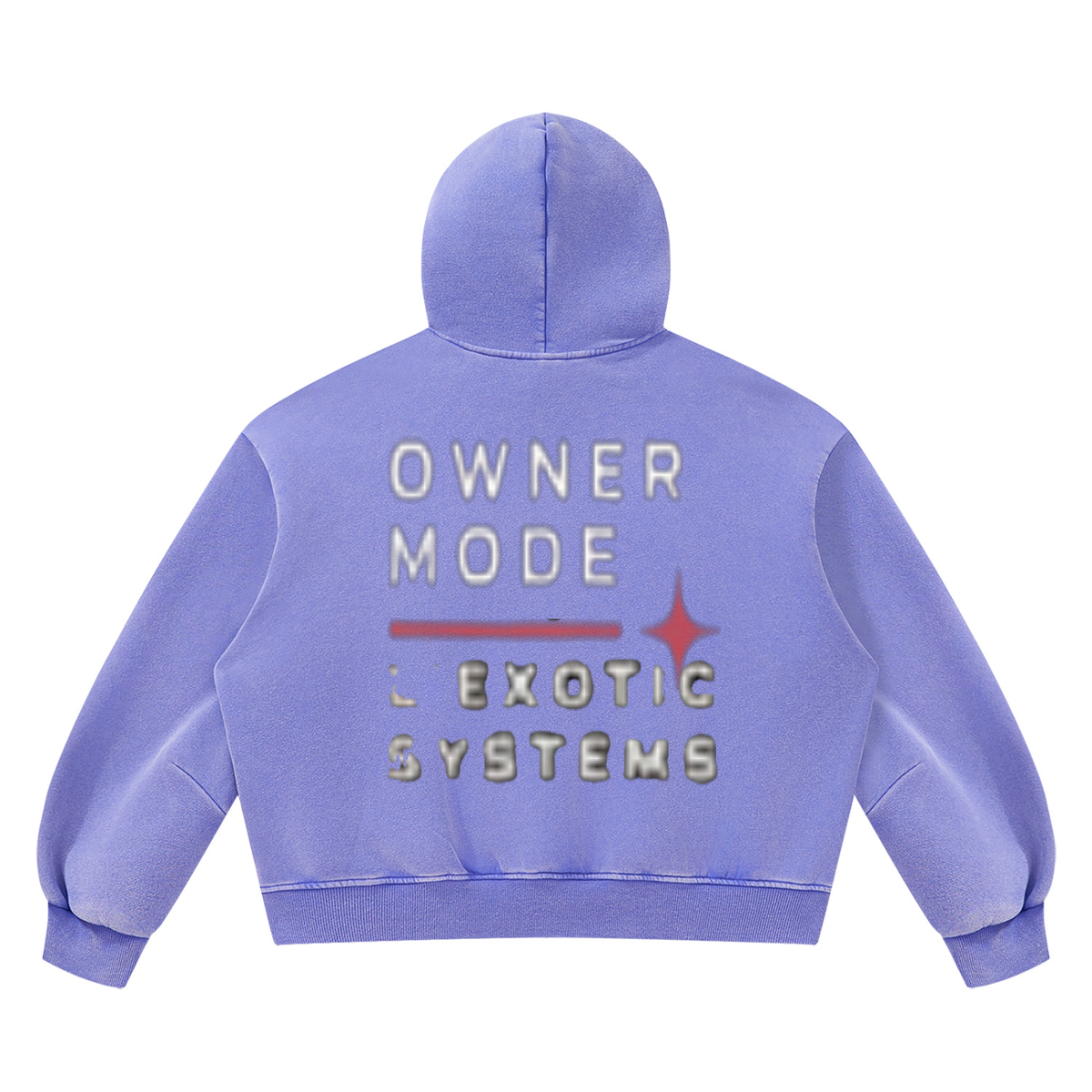 L’Exotic Systems Owner Mode Vintage Wash Hoodie
