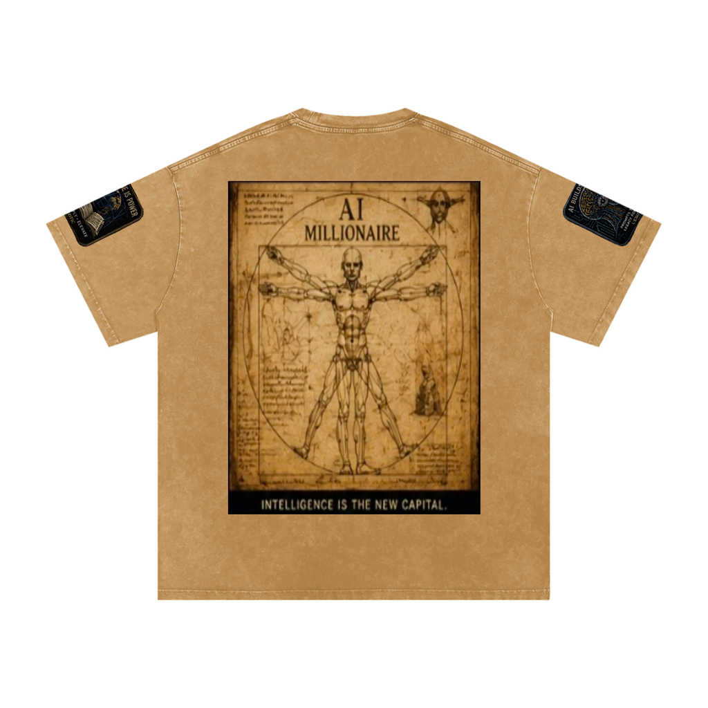 L’Exotic Code Is Capital Snow-Washed Oversized Tee