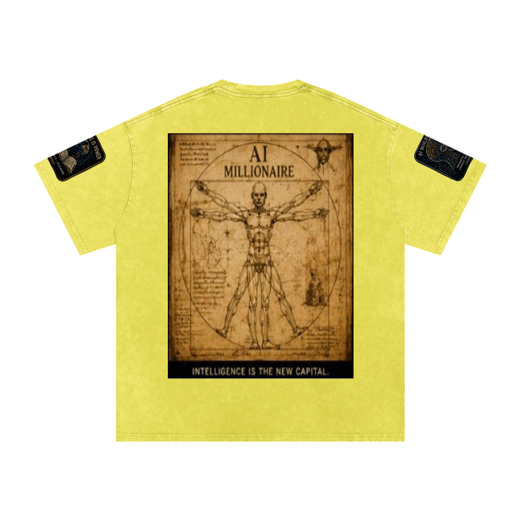 L’Exotic Code Is Capital Snow-Washed Oversized Tee