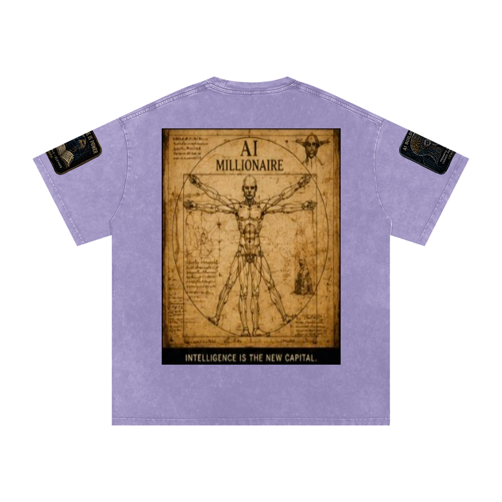 L’Exotic Code Is Capital Snow-Washed Oversized Tee