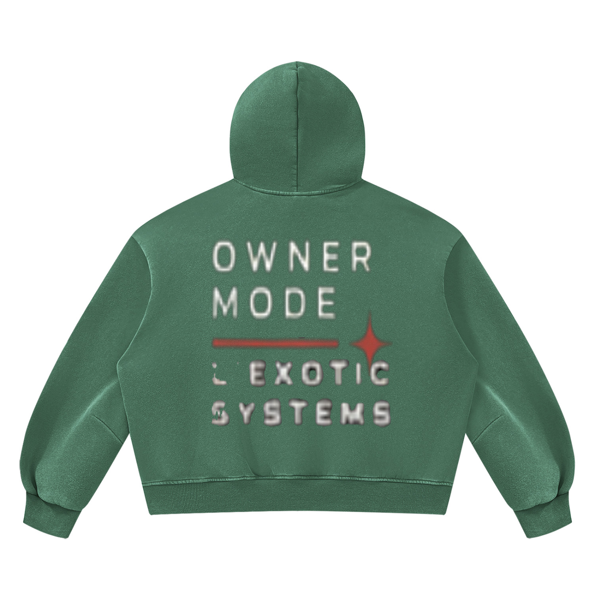 L’Exotic Systems Owner Mode Vintage Wash Hoodie