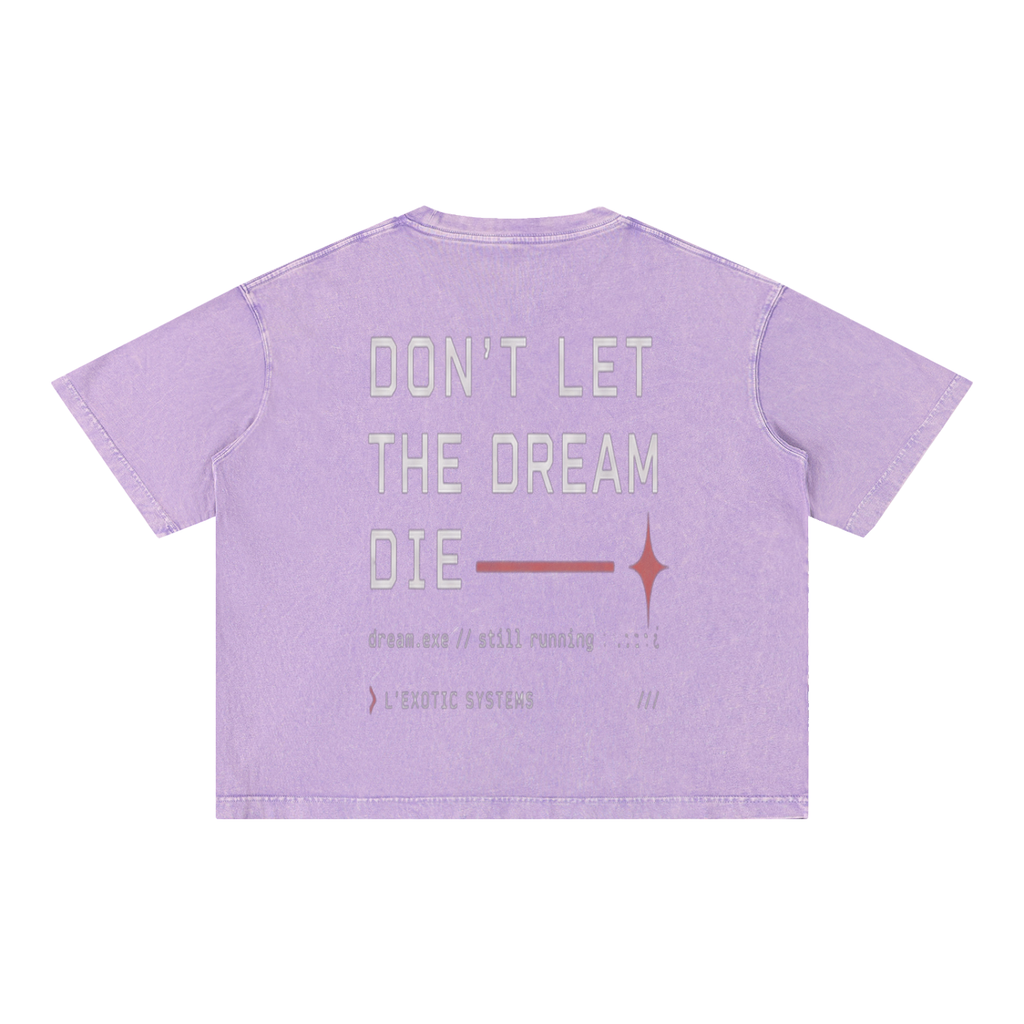 L’Exotic Systems Mineral Wash Boxy Tee