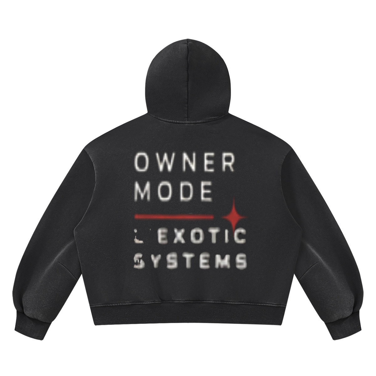 L’Exotic Systems Owner Mode Vintage Wash Hoodie